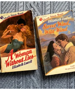 VTG Paperback Romance Bundle: Sweet Wind, Wild Wind & Woman Without Lies 1st Printings  