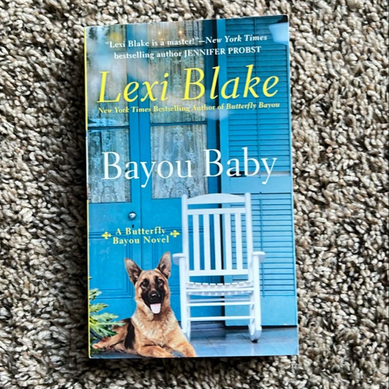 Bayou Baby signed by author