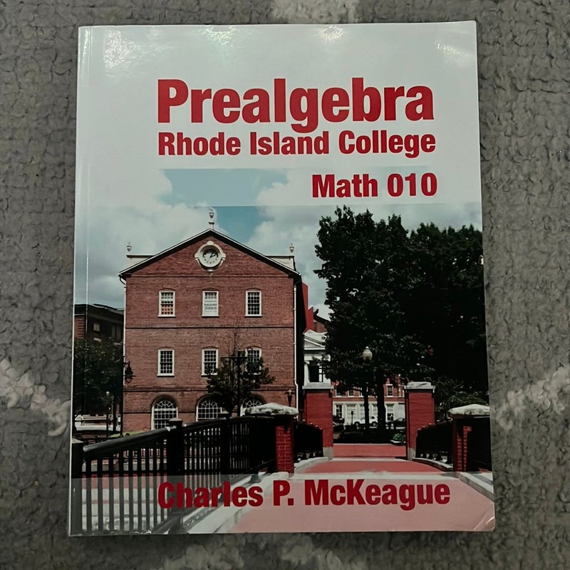 Prealgebra for Rhode Island College