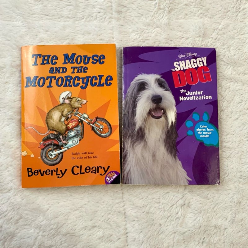 The Mouse and the Motorcycle & Shaggy the Dog