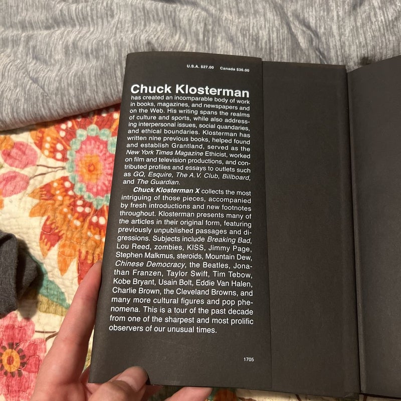 Chuck Klosterman X