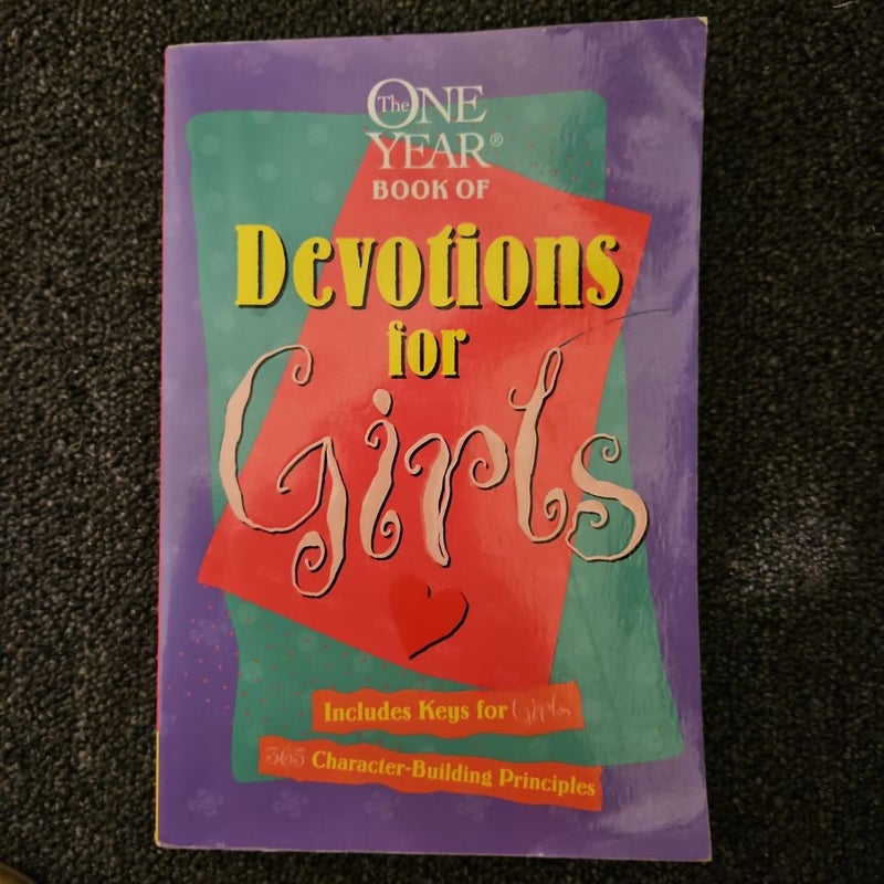 The One Year Book of Devotions for Girls