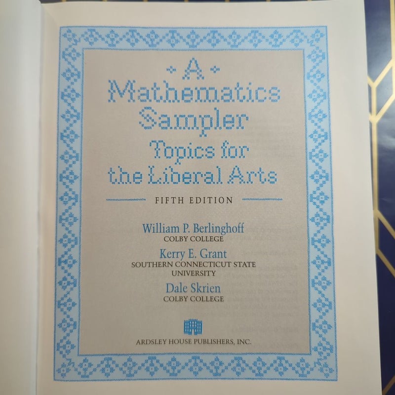 A Mathematics Sampler