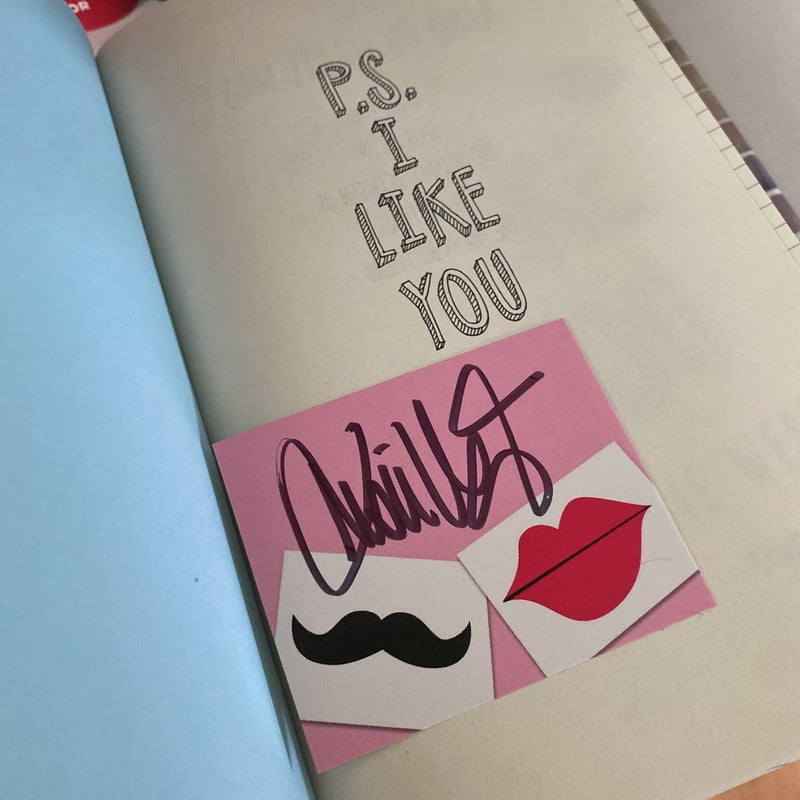 P. S. I Like You SIGNED book plate