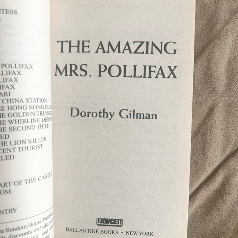 The Amazing Mrs. Pollifax  3732