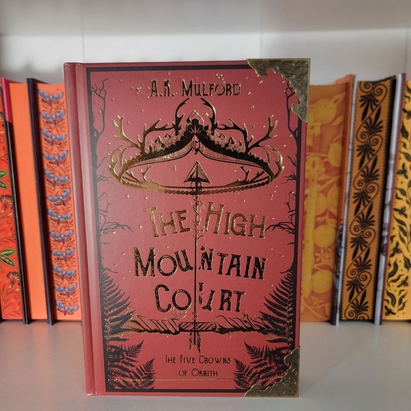 The High Mountain Court Signed Bookish Box Edition 