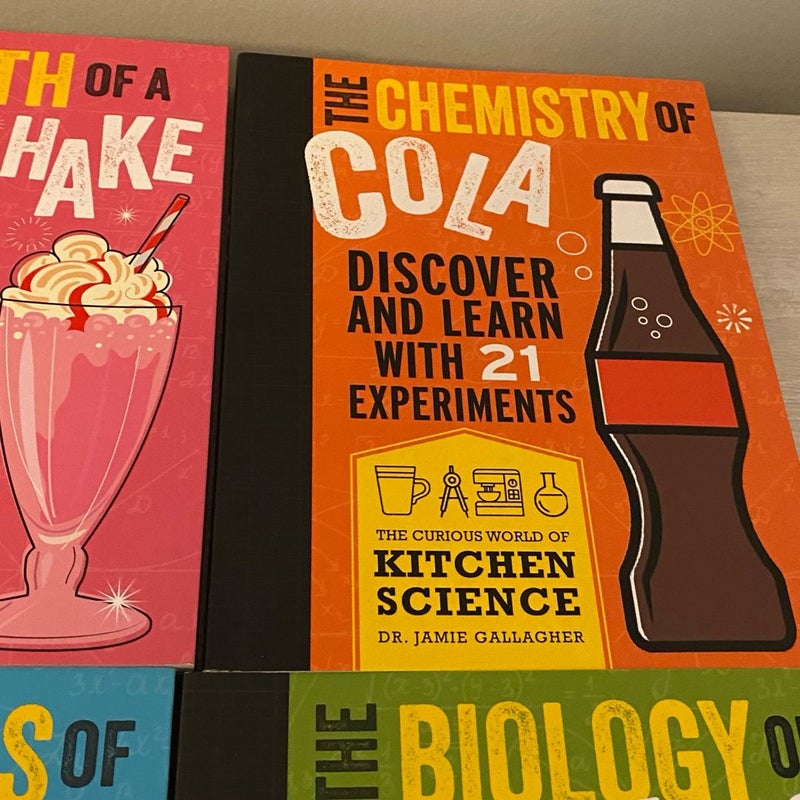 The Curious World Of Kitchen Science Book Set