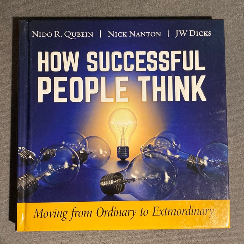 How Successful People Think