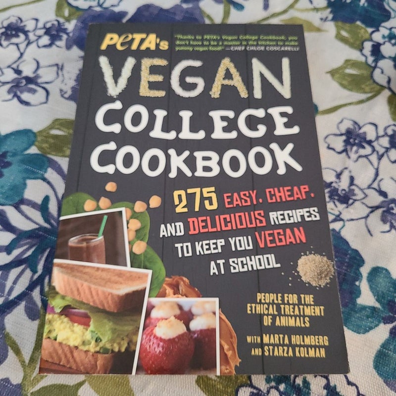 PETA'S Vegan College Cookbook