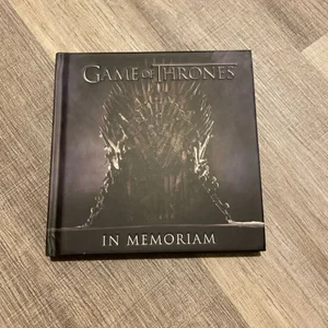 Game of Thrones: in Memoriam