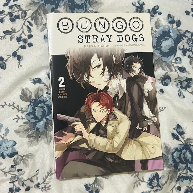 Bungo Stray Dogs light novels 1-4, 6