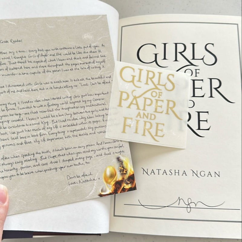 Girls of Paper and Fire