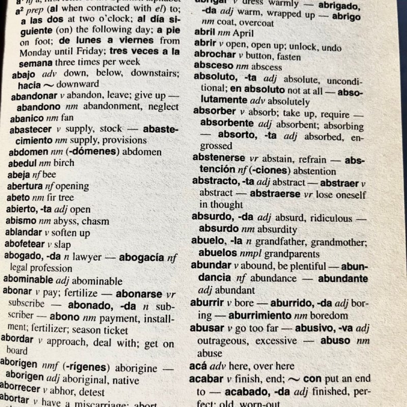 Webster's Spanish-English Dictionary [Features Latin-American Spanish]