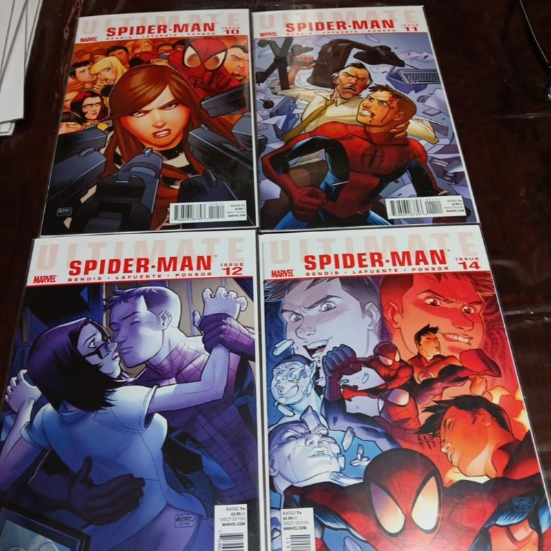 Marvel Ultimate Spider-Man Comic Lot of 15 