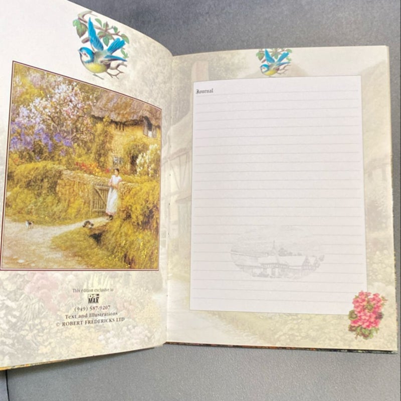 A Treasury Of Country Cottages Journal