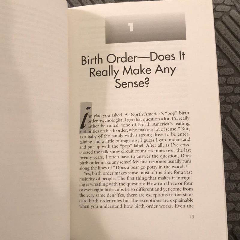 The New Birth Order Book