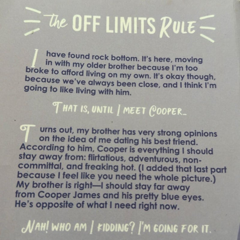 The off Limits Rule