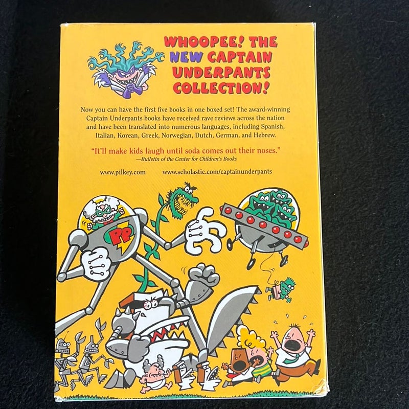 The New Captain Underpants Collection by Dav Pilkey