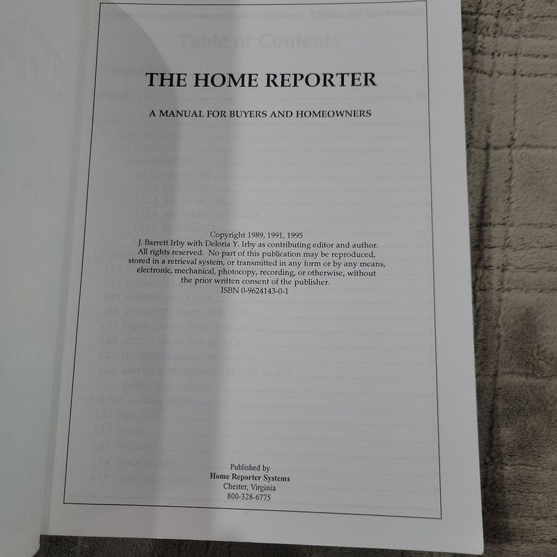 The Home Reporter
