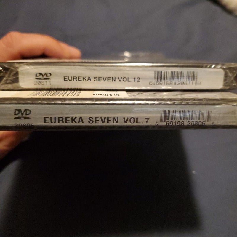 Eureka seven DVD 7 and 12
