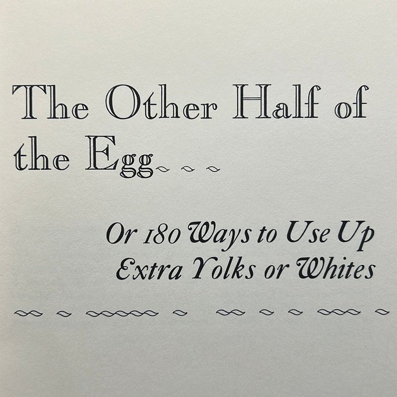 The other half of the egg