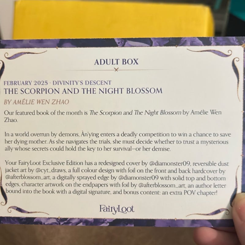 The Scorpion and the Night Blossom