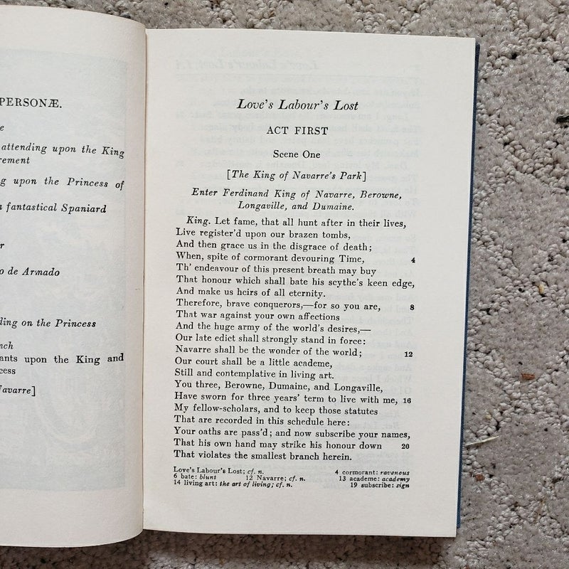 Love's Labour's Lost (2nd Yale University Printing, 1954)