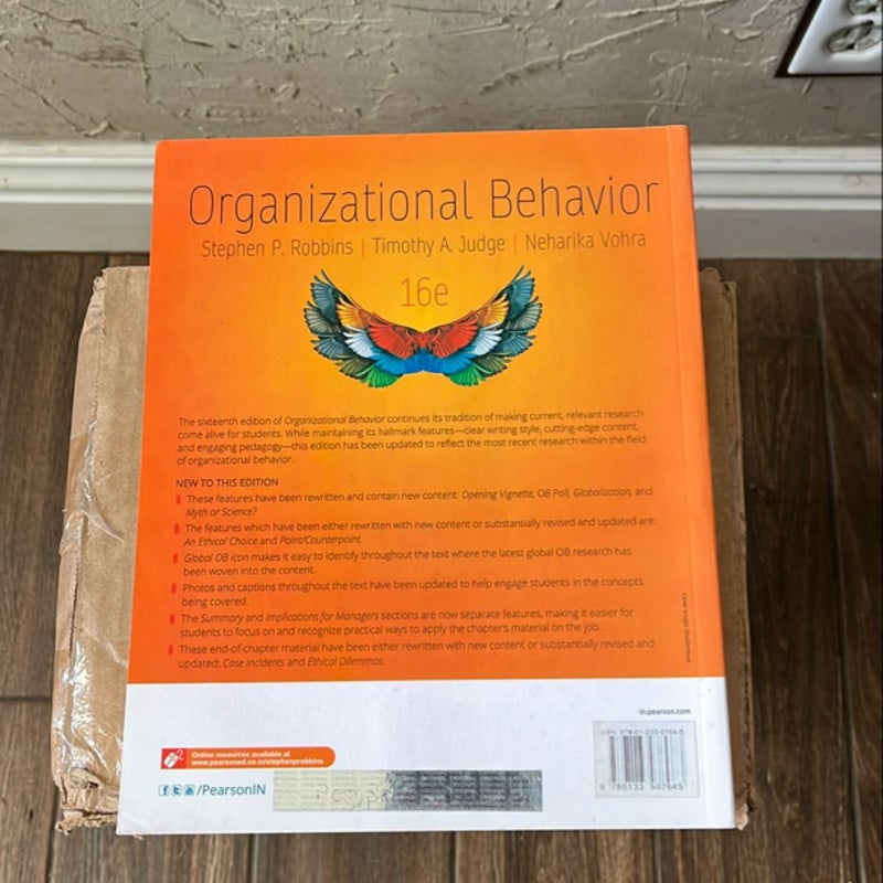 Organizational Behavior