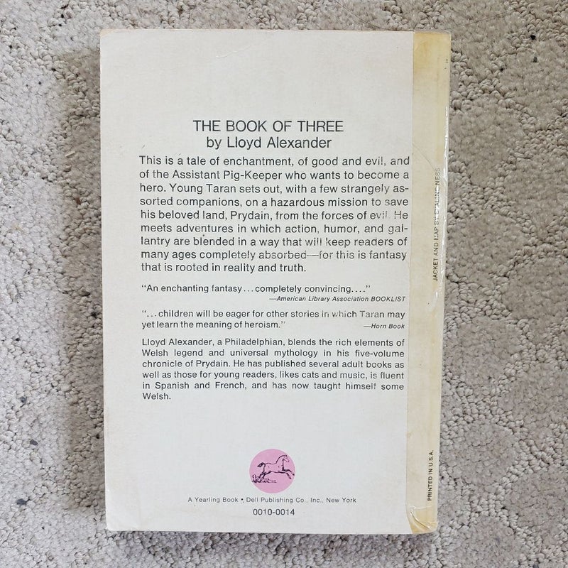 The Book of Three (5th Dell Printing, 1975)