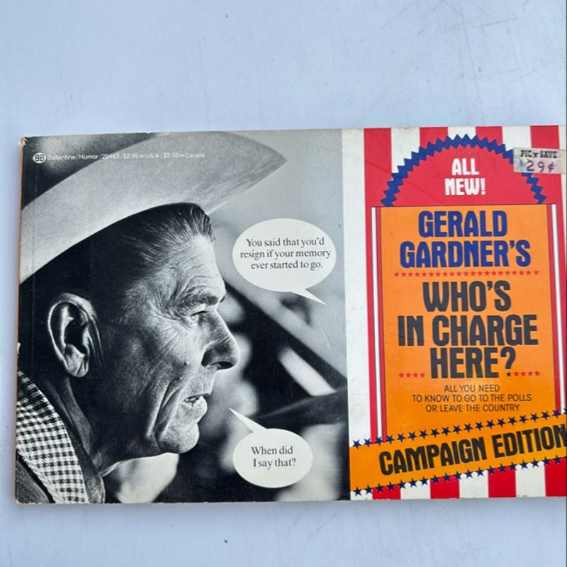 Gerald Gardner's Who's in Charge Here?