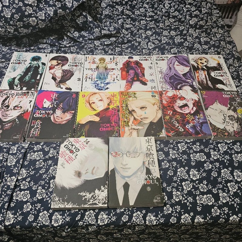 Tokyo Ghoul, Vol. 1-14