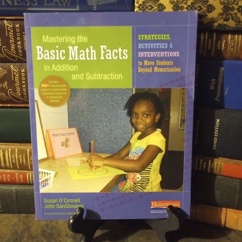 Mastering the Basic Math Facts in Addition and Subtraction