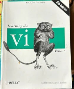 Learning the Vi Editor