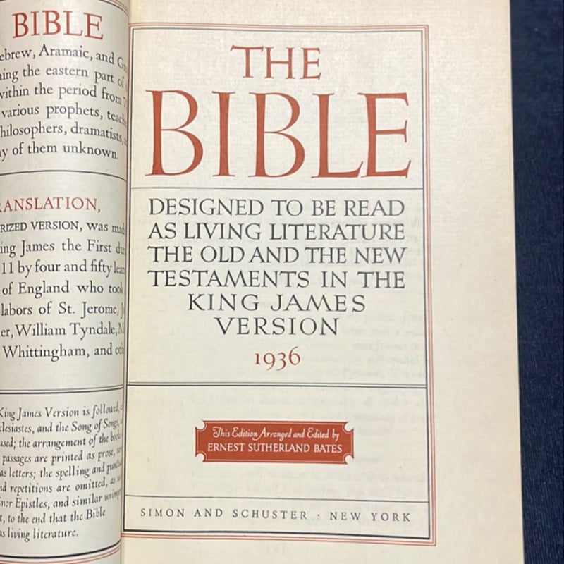 The Bible - Designed to be read as living literature 