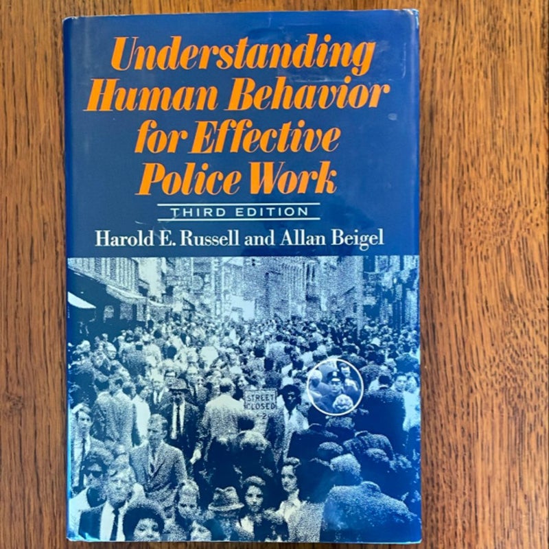 Understanding Human Behavior for Effective Police Work