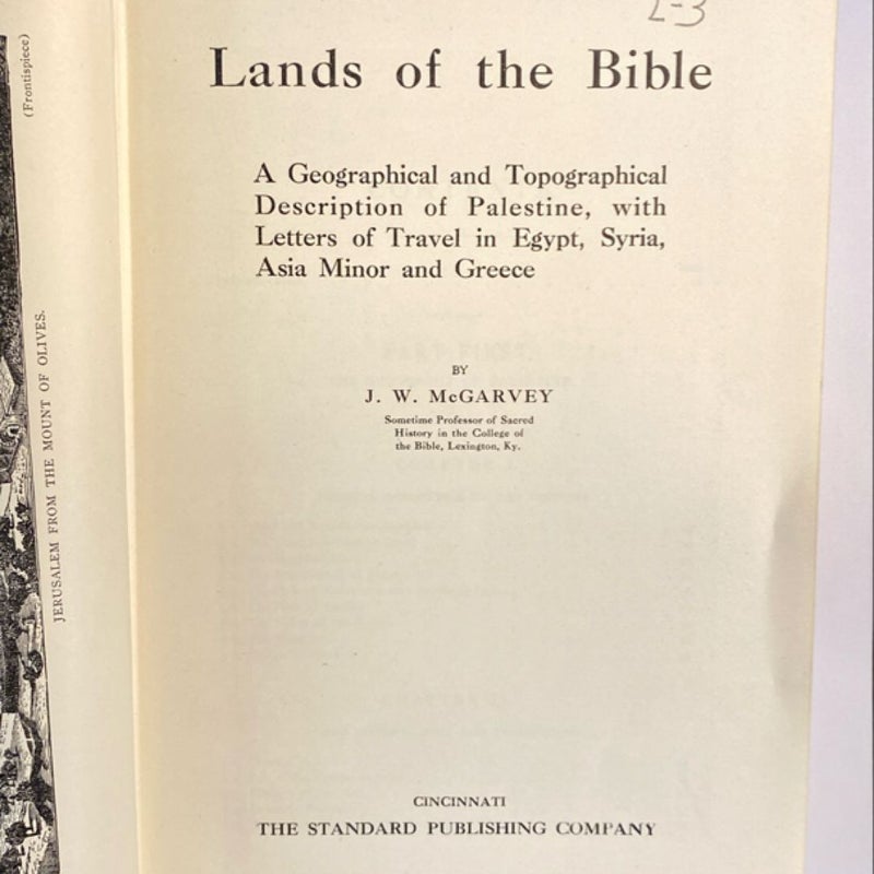 Lands of the Bible