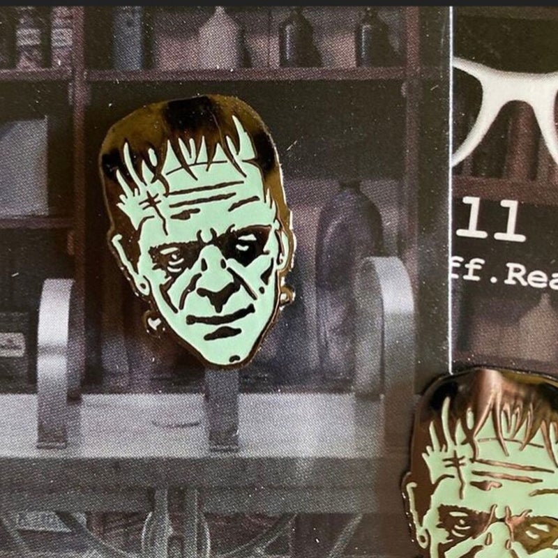 Frankenstein Enamel Pin
