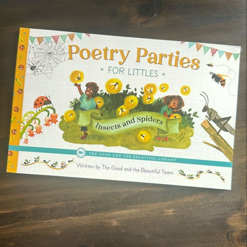 Poetry Parties- Insects and Spiders