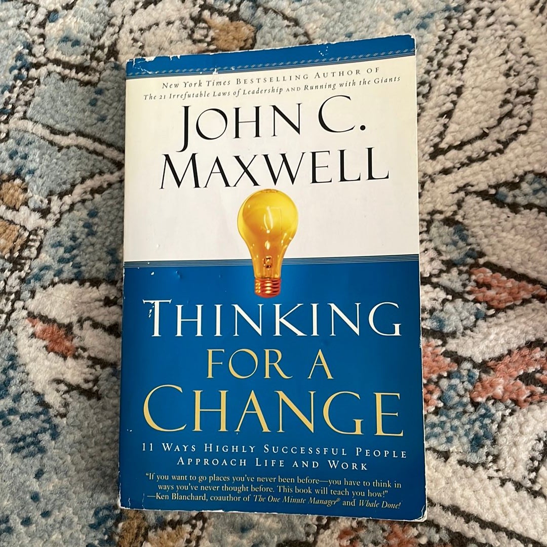 Thinking　a　by　Maxwell,　Paperback　for　C.　John　Change　Pangobooks