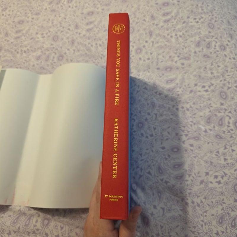 Things You Save in a Fire