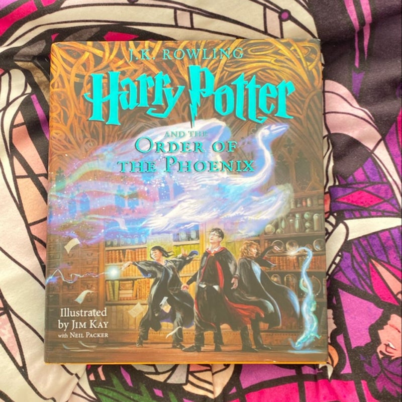 Illustrated Set: Harry Potter 1-5