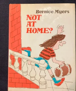 Not At Home vintage 1981 children’s book 