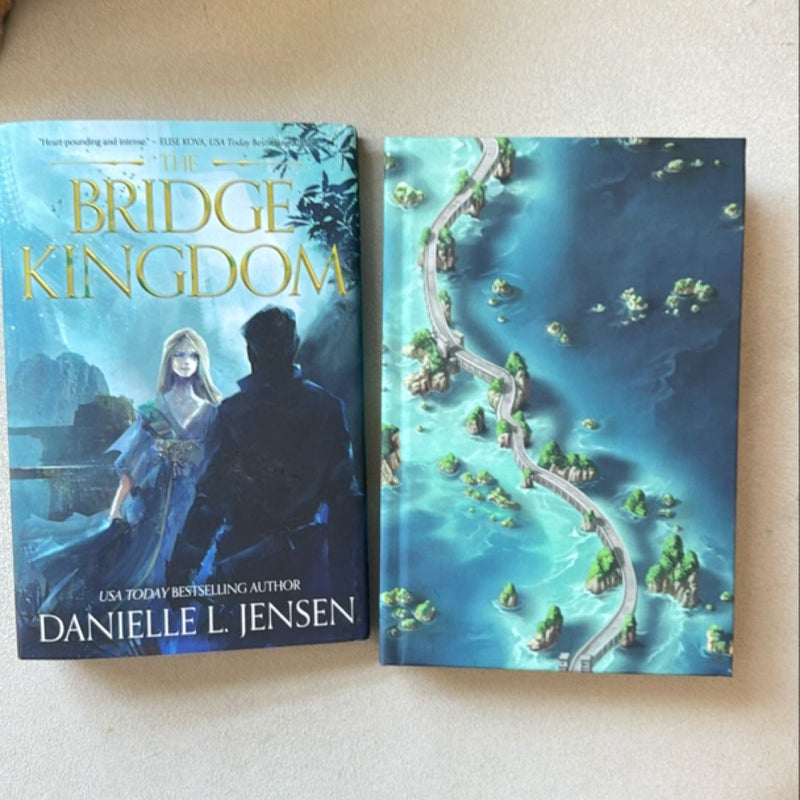 OOP The Bridge Kingdom signed hardcover