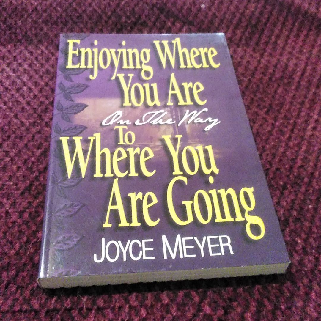 Enjoying Where You Are on the Way to Where You Are Going