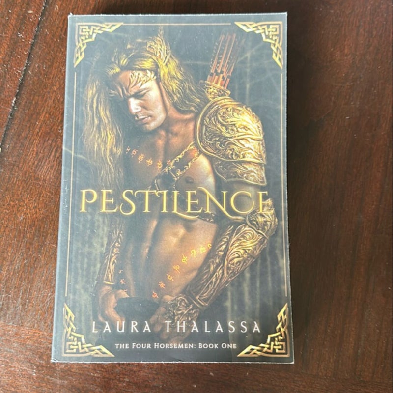 Out of Print Cover-Pestilence (the Four Horsemen Book #1)