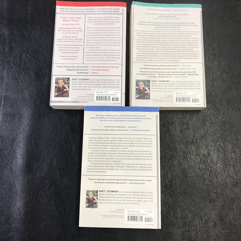 Amy Stewart 3 paperback bundle