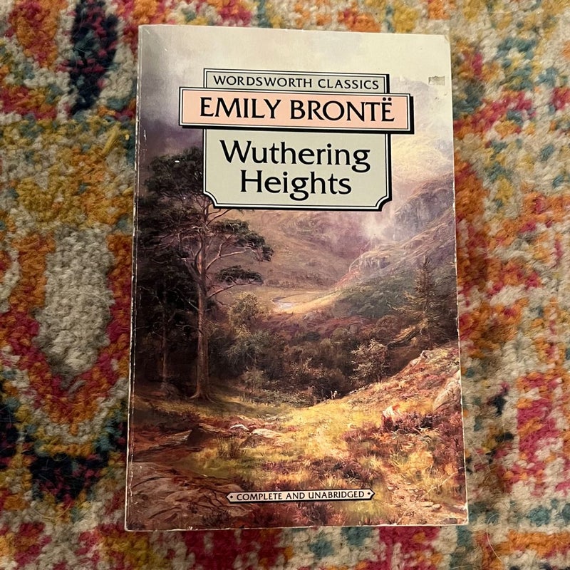 Wuthering Heights (Wordsworth Classics) by Brontë Emily Paperback GOOD