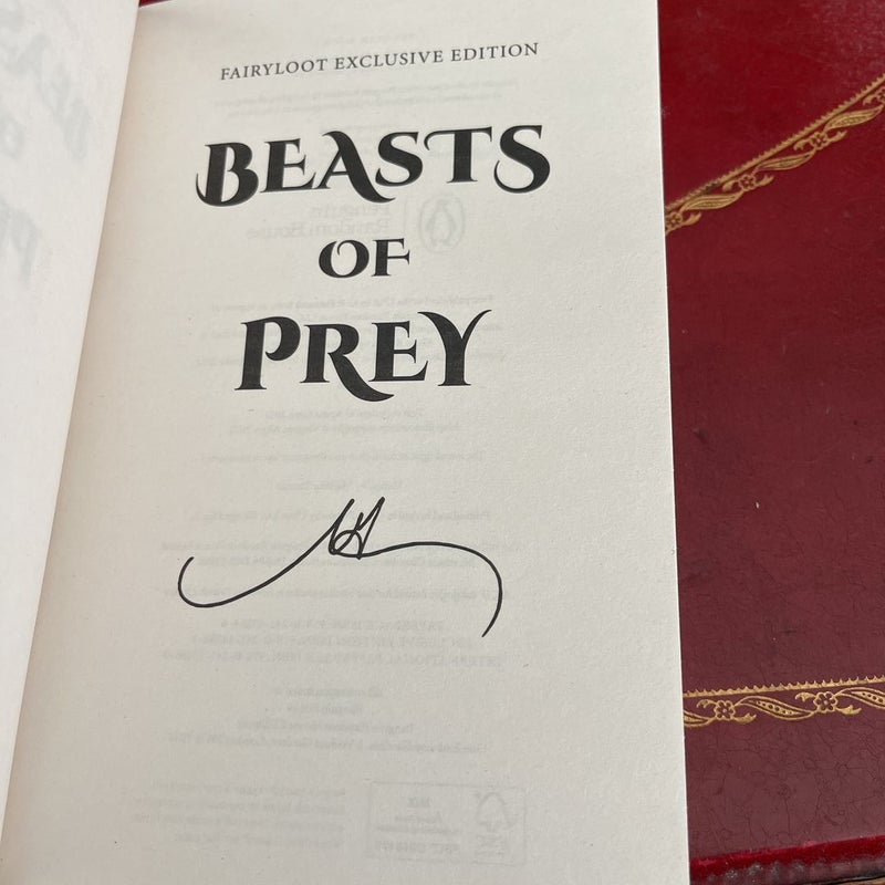 Fairyloot Exclusive Edition Beasts of Prey