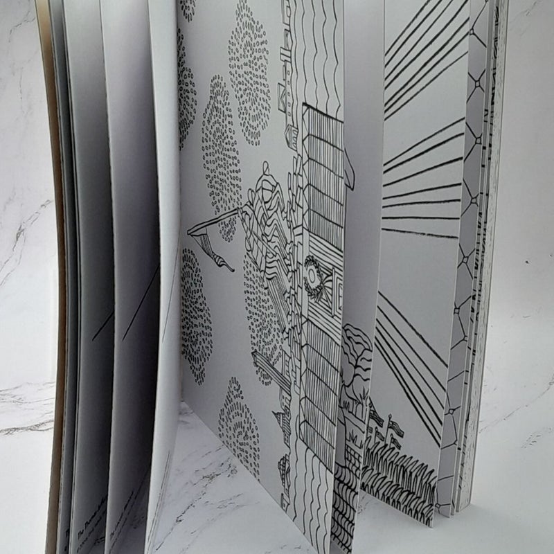 Iconic Washington D. C. Coloring Book