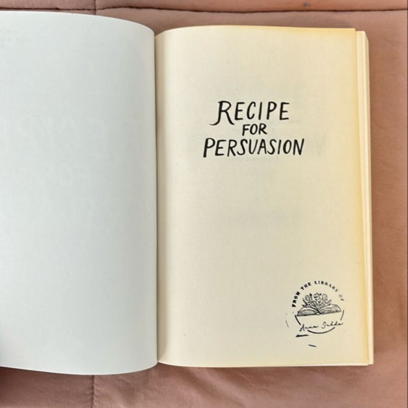 Recipe for Persuasion